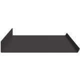  Polica na zidu s policom Zidne 4 pcs Crna 80 x 18 x 2 5 cm - Crna 80 x 18 cm 4 | shoptok.hr