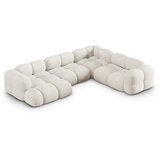 Cosmopolitan Design Bež kutna garnitura (s desnim kutom/u obliku slova "U") Loretto – | shoptok.hr