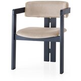 Hanah home Trpezarijska stolica 58x76x49cm Crno-Bež | Eponuda.ba