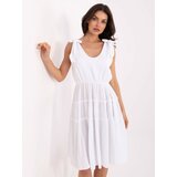 Italy Moda Dress-MI-SK-92179.14-white | Shoptok.si