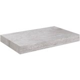 Maison Chic Stenska polica - Viseča Polica betonsko siva 23x23,5x3,8 cm MDF, (21784568) Cene