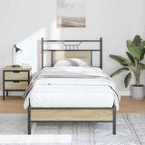 vidaXL Okvir kreveta bez madraca boja hrasta sonome 75 x 190 cm drveni | shoptok.hr