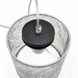  Zavesni luster ROSA na kablu 1xE27/60W/230V crna/siva | Eponuda.com
