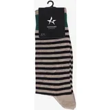 ALTINYILDIZ CLASSICS Men's Brown-Black Patterned Bamboo Socket Socks