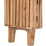 TV ormarić od masivnog bagremovog drva 130 x 30 x 45 cm | shoptok.hr