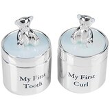 Widdop & Co. kutijica - bambino, first tooth & curl set, blue Cene
