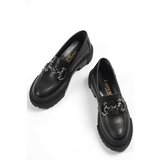 Capone Outfitters Loafer Shoes - Black - Flat Cene'.'