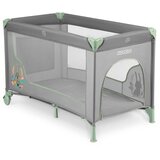  Putni krevetić 125 x 65 x 78 cm rk-240 siva i menta | shoptok.hr