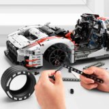  Auto na daljinsko upravljanje i sastavljanje Rastar 1:8 Audi R8 - 3322 elemenata | shoptok.hr