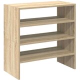 vidaXL Regal za čevlje 2 kosa zložljiva son. hrast 60x30x30,5 cm | Shoptok.si