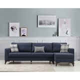 Atelier Del Sofa kristal 3+Corner - Anthracite Anthracite Corner Sofa-Bed | Eponuda.com