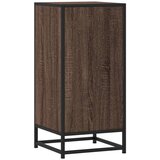  Komoda boja hrasta 35,5x35x76 cm konstruirano drvo i metal | shoptok.hr