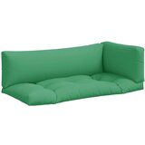  Jastuci za palete 3 kom zeleni od tkanine | shoptok.hr