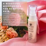 Essential care (Organics) Ltd ODYLIQUE BIO vrtnična vlažilna krema za obraz in predel okoli oči, 50 ml | Shoptok.si