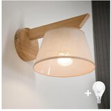  Brilagi - LED zidna svetiljka ANTHONY 1xE14/40W/230V hrast/bež | Eponuda.com