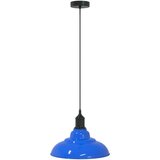 VISILICA podesiva po visini E27 sjaj tamnoplava Ø 31 cm metal | shoptok.hr
