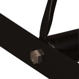 Barska barski stol od masivnog obnovljenog drva 120x60x107 cm | shoptok.hr
