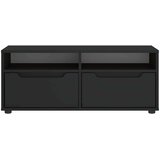vidaXL TV ormarić VISNES crni 100x40x38 cm izrađeno drvo | shoptok.hr