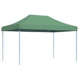 vidaXL Sklopivi prigodni šator za zabave zeleni 440x292x315 cm | shoptok.hr