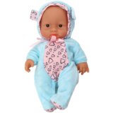  Mala lutka beba u odjeći s kapuljačom - svijetlo plava - 21 cm | shoptok.hr