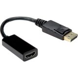 Value DisplayPort / HDMI adapterski kabel DisplayPort vtič\, HDMI-A vtičnica 0.15 m črna 12.99.3138 DisplayPort kabel, (20419535) | Shoptok.si