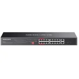 MS120GP Rackmount Switch 20×10/100/1000 with 16-Port PoE+