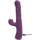 Javida - 3u1 zečji vibrator (ljubičasti) | shoptok.hr