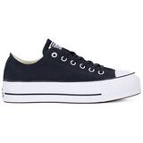 Converse Nizke superge CHUCK TAYLOR ALL STAR LIFT CLEAN OX CORE CANVAS Črna | Shoptok.si