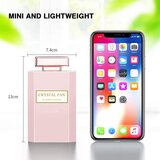 Venisymlis Mali Osebni Ventilator Za Ponovno Polnjenje (Roza), Primeren Za Notranjo In Zunanjo Uporabo, (22070273) | Shoptok.si