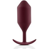 b-Vibe Analni čep - Snug Plug 5, temno rdeč Cene