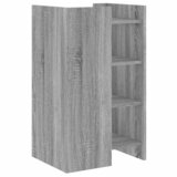  Komoda siva boja hrasta 45x35x75 cm od konstruiranog drva | shoptok.hr