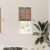 vidaXL Zavese in rolete z zavesami Rjava 60 x 160 cm Bambus | Shoptok.si