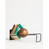 Hanah home Držač za knjige Toke 16.5 x 18 x 49 cm, Crni Cene