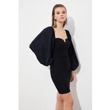Trendyol Ženska haljina TPRSS21EL0192/BLACK | shoptok.hr