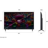 LG televizor UHD AI UA74 4K Smart TV 2025 od 43 inča | shoptok.hr