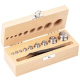 Kern Set utega 354-03, OIML klasa M2, nazivna vrijednost 1 g - 100 g, gumb, fino tokareni nehrđajući čelik (OIML), u dr Cijene