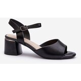 Sergio Leone Women's Low Heel Eco Leather Sandals | shoptok.hr