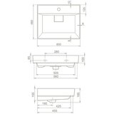Cerastyle Umivaonik Sharp 60 | shoptok.hr