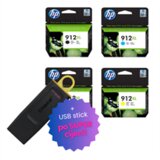 HP Komplet tinta nr.912XL (BK/C/M/Y), original + USB stick po SUPER cijeni | shoptok.hr