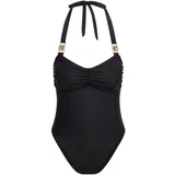 Moda Minx Jednodijelni kupaći kostim 'Amour Rouched' crna