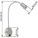 Globo 57311N - led fleksibilna lampica milly LED/3W/230V | Eponuda.com