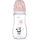 Canpol BABIES FLASICA 300ML SIROKI VRAT, ANTIKOLIK - EASY START- EXOTIC ANIMALS - PINK | ePonuda.com