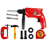  Dječji set alata za igru u kovčegu Hammer - crveni | Shoptok.si