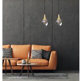  Luster na sajli LACRIMA SMOKY 2xE27/60W/230V | Eponuda.com