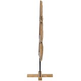  Božićno drvce s stalakom Smeđa 149,5 cm Masivna tikovina | shoptok.hr