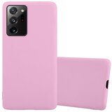 Cadorabo Case, združljiv s Samsungom v Candy Pink - Zaščitni pokrov iz fleksibilnega silikona TPU, (20572295) Cene