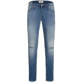 Jack & Jones Kavbojke slim - Modra Cene