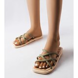 Gemre Green Rubber Flip-Flops Pearlman | Shoptok.si