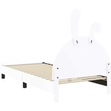  Krevet za djecu s uzglavljem s uzglavljem Bijelo 80 x 200 cm PU | shoptok.hr