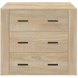  Komoda boja hrasta sonome 80 x 33 x 70 cm od konstruiranog drva | shoptok.hr